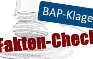 Fakten-Check BAP Klage