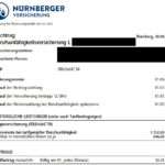 Investment-Berufsunfähigkeitsversicherung der Nürnberger