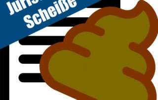 Juristische Scheiße §§