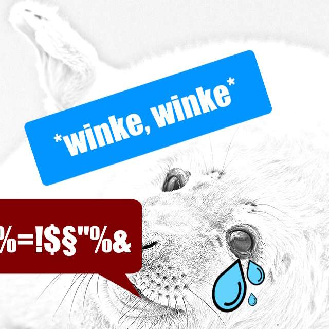 winke-winke-Kunde