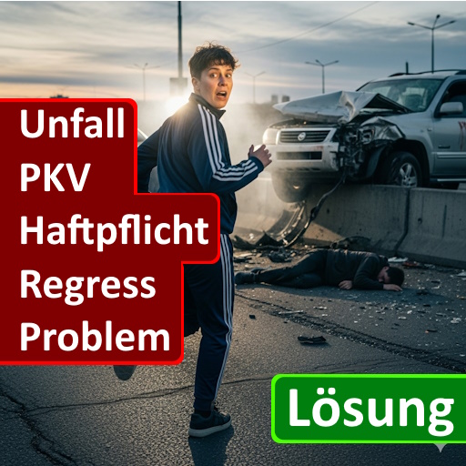 Unfall - Haftpflicht - PKV - Regress