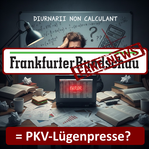 FR - Frankfurter Runtschau PKV Fake-News