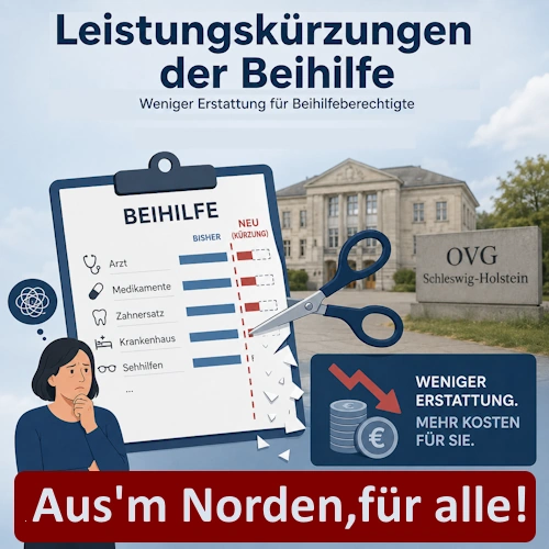 Leistungskürzungen der Beihilfe sind rechtens